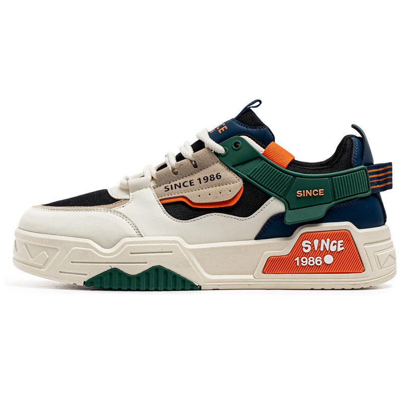 BOLE Мужские лоу-топ скейтборд кроссовки черные, цвет Black
BOLE Мужские лоу-топ скейтборд кроссовки черные, цвет Black