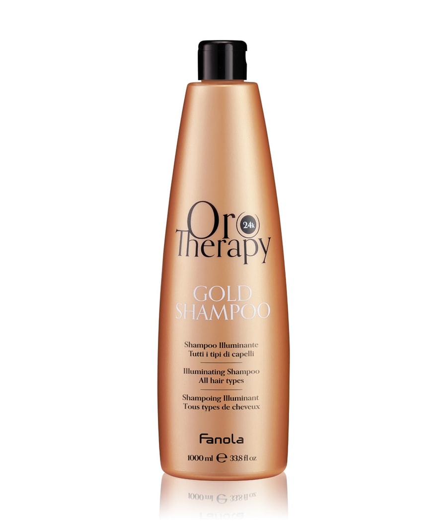 Шампунь для волос Fanola Oro Therapy, 1000 ml
Шампунь для волос Fanola Oro Therapy, 1000 ml