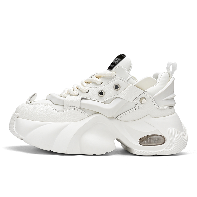 Budding Bear Мужские белые кроссовки лоу-топ с массивной подошвой, цвет White
Budding Bear Мужские белые кроссовки лоу-топ с массивной подошвой, цвет White