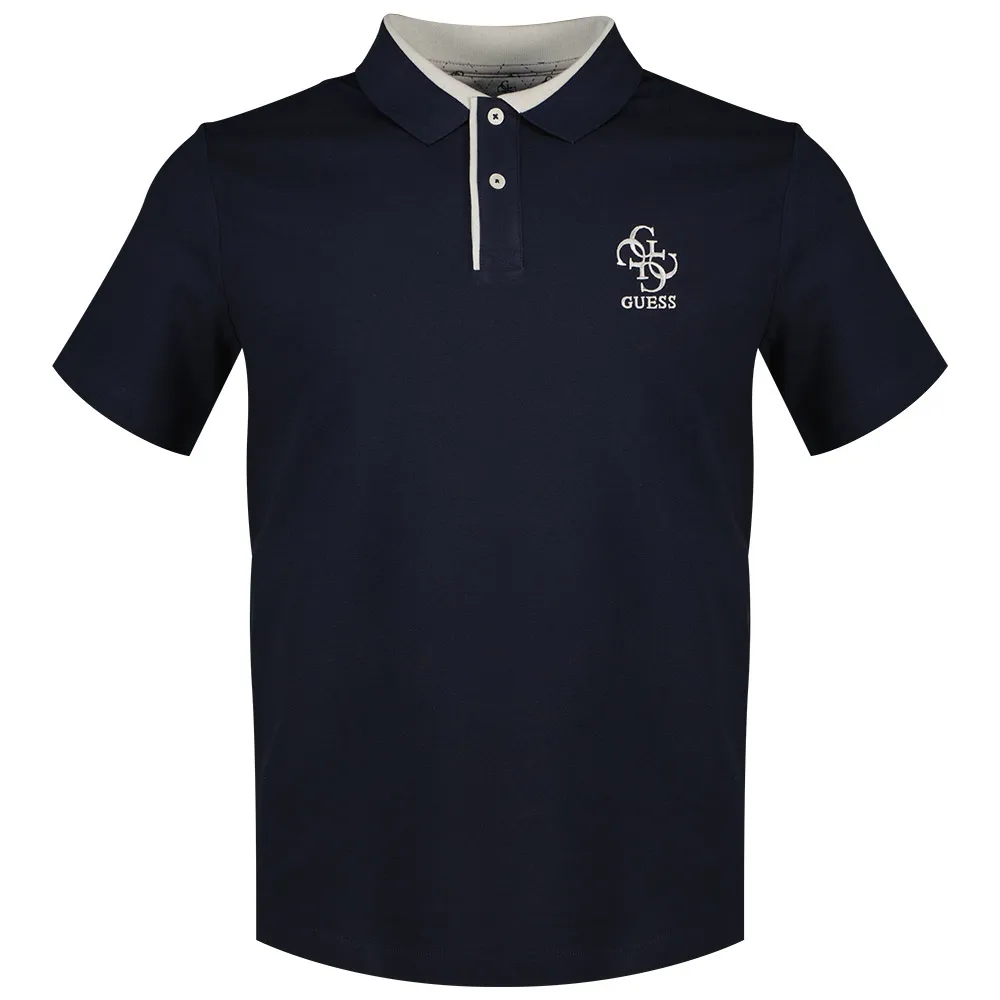 Поло с коротким рукавом Guess Lyle, синий
Поло с коротким рукавом Guess Lyle, синий