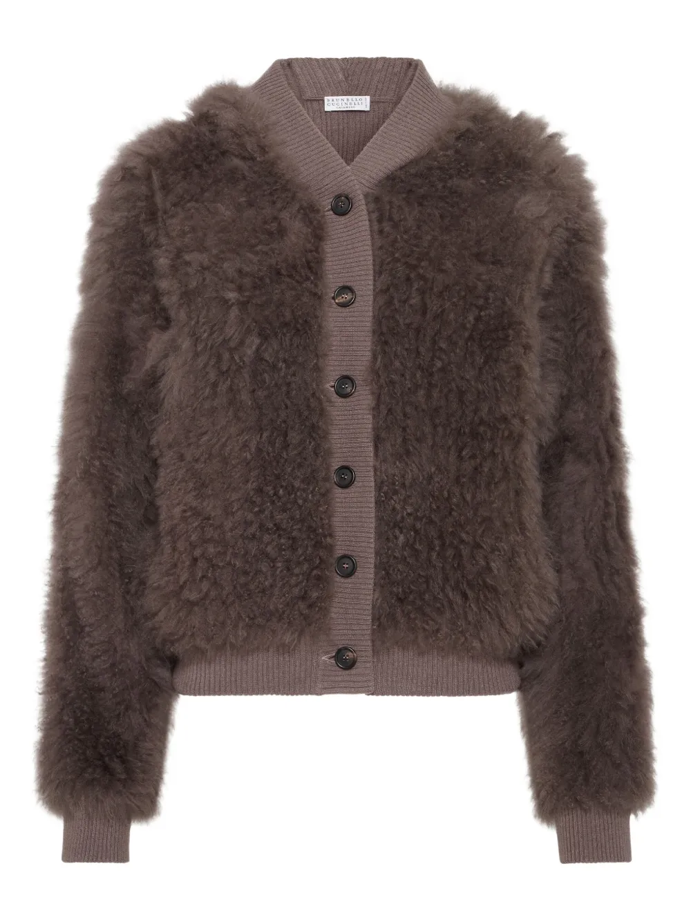 Кардиган с длинными рукавами Brunello Cucinelli, коричневый
Кардиган с длинными рукавами Brunello Cucinelli, коричневый