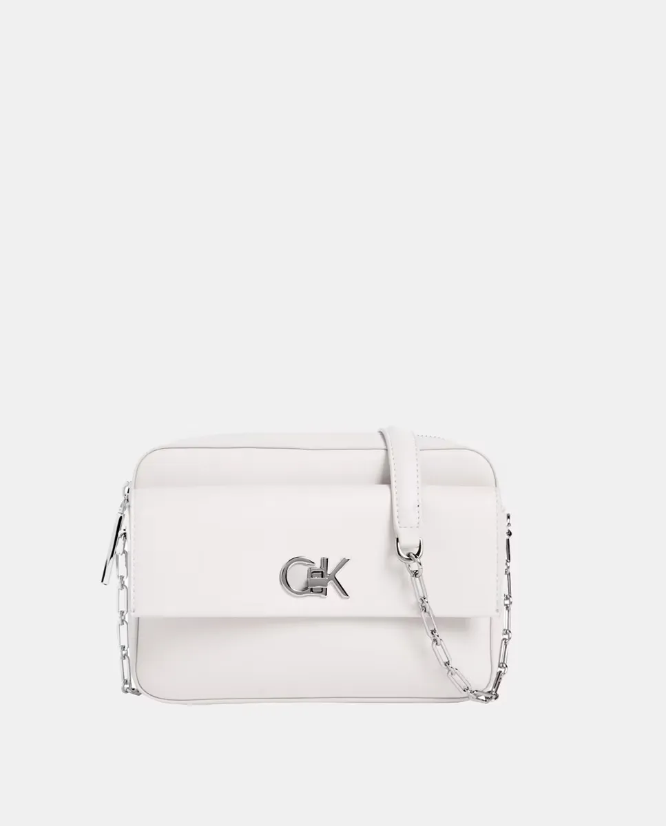 Сумка через плечо Calvin Klein, белый 
Сумка через плечо Calvin Klein, белый