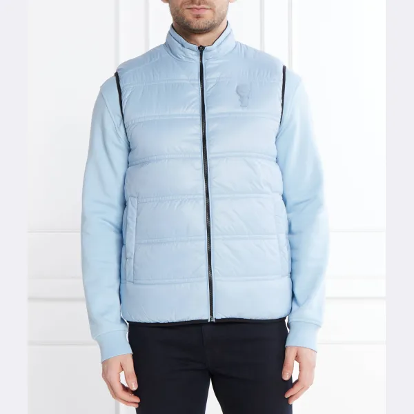 Двусторонний жилет без рукавов, стандартная посадка Karl Lagerfeld, синий
Двусторонний жилет без рукавов, стандартная посадка Karl Lagerfeld, синий