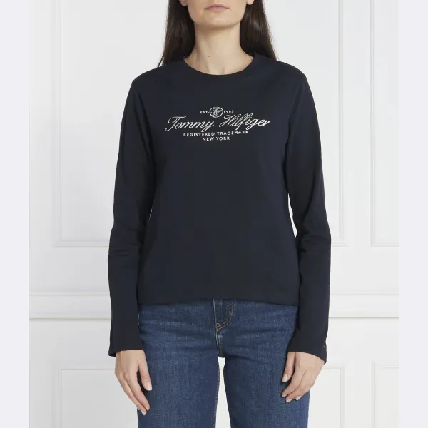 Блузка стандартного кроя Tommy Hilfiger, синий 
Блузка стандартного кроя Tommy Hilfiger, синий