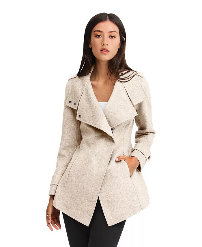 Женское байкерское пальто Bad Girl из шерстяной смеси Belle & Bloom, коричневый
Женское байкерское пальто Bad Girl из шерстяной смеси Belle & Bloom, коричневый