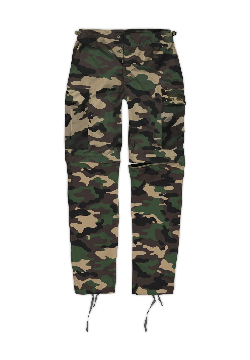 Мужские брюки 2-в-1 на молнии BDU Ranger Pioneer normani, цвет Woodland
Мужские брюки 2-в-1 на молнии BDU Ranger Pioneer normani, цвет Woodland