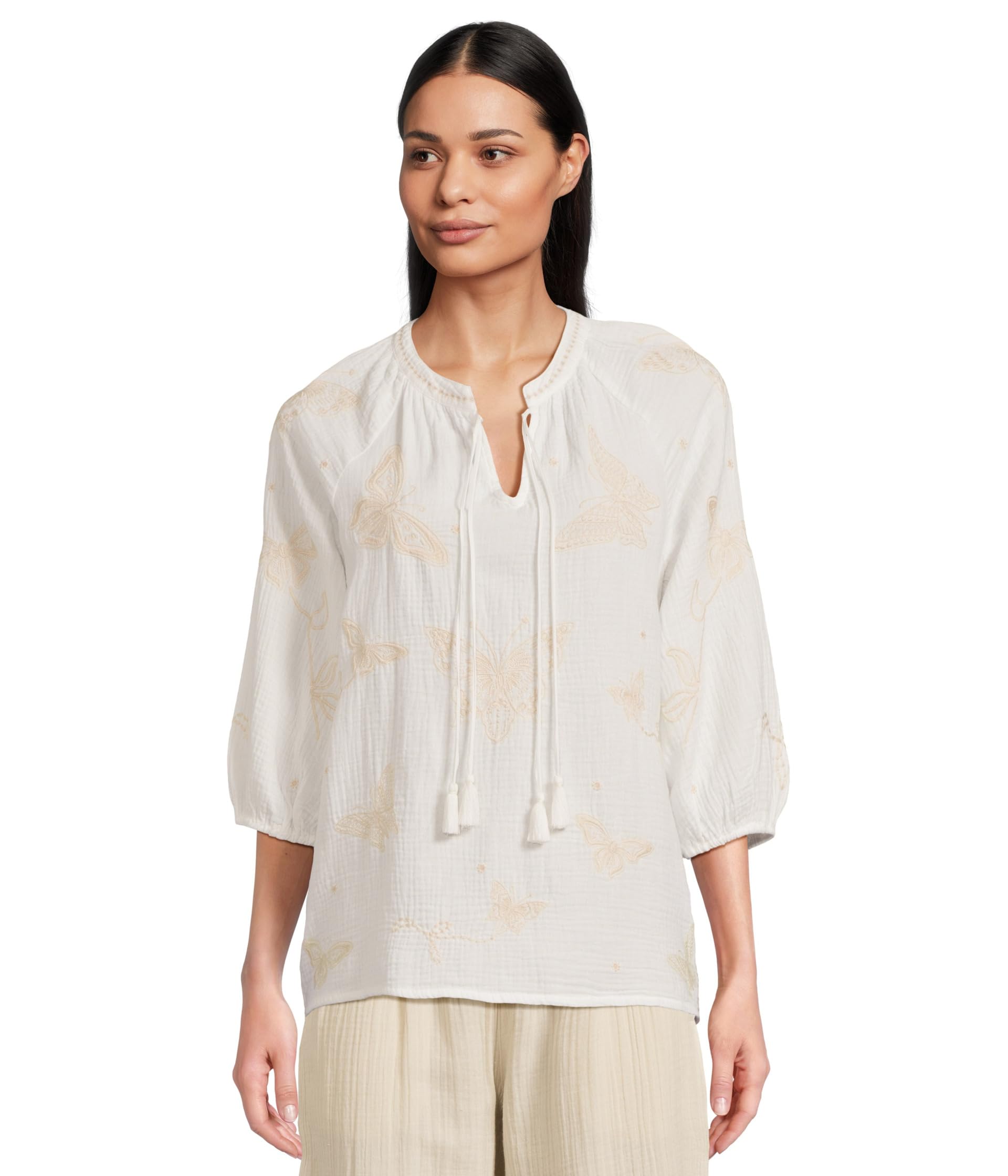 Блуза Johnny Was Koleen Blouse, белый
Блуза Johnny Was Koleen Blouse, белый