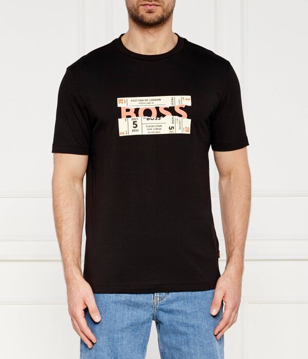 Футболка te_bossticket Regular fit Boss Orange, черный
Футболка te_bossticket Regular fit Boss Orange, черный