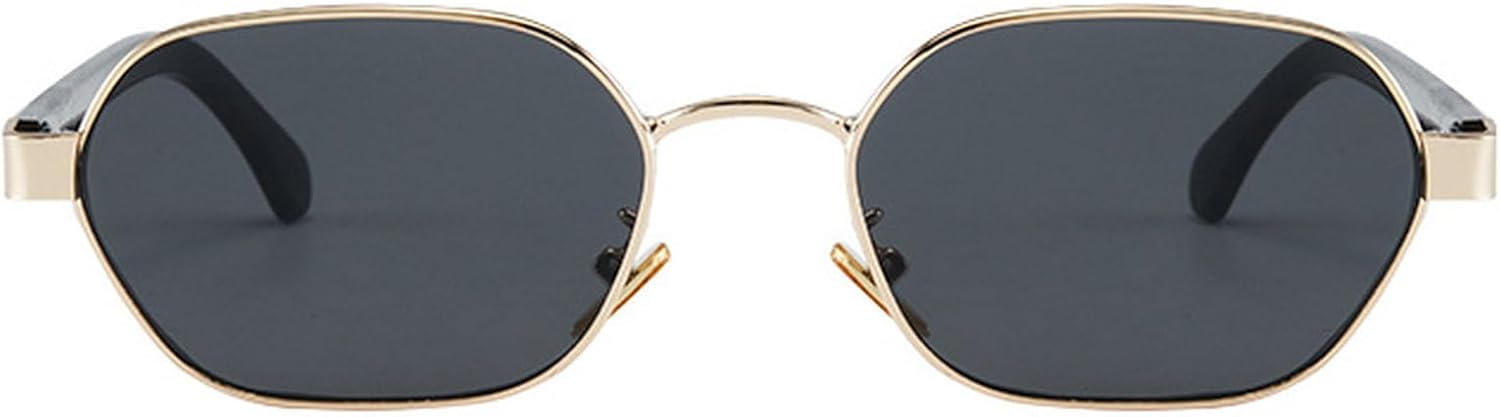 Ретро-солнцезащитные очки в форме многоугольника для женщин, металлические шестиугольные солнцезащитные очки для мужчин, очки для вождения в стиле ретро, прямоугольные солнцезащитные очки mincl, Silver Black
Ретро-солнцезащитные очки в форме многоугольника для женщин, металлические шестиугольные солнцезащитные очки для мужчин, очки для вождения в стиле ретро, прямоугольные солнцезащитные очки mincl, Silver Black