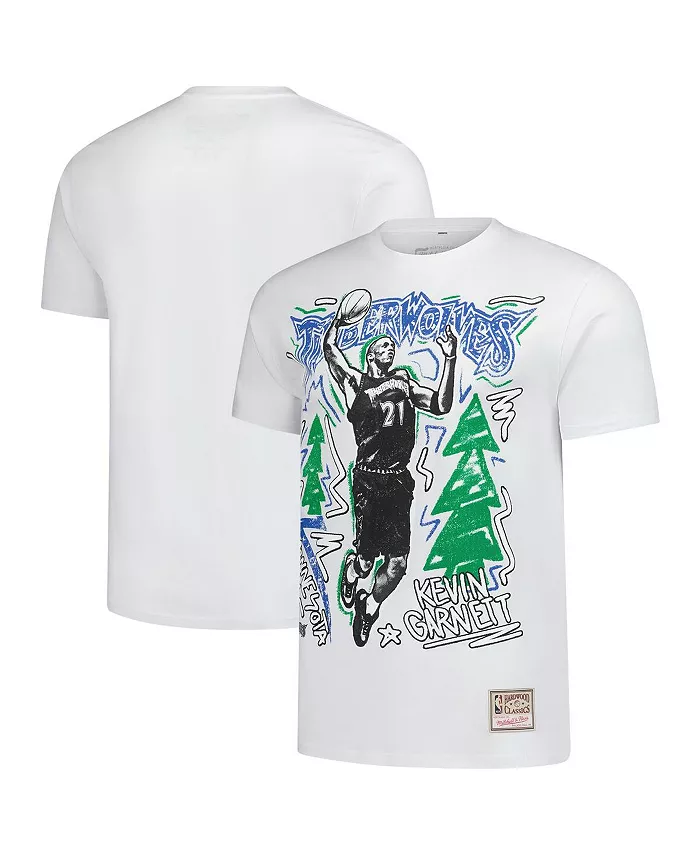 Мужская футболка Kevin Garnett White Minnesota Timberwolves Hardwood Classics Chalked Up Mitchell & Ness
Мужская футболка Kevin Garnett White Minnesota Timberwolves Hardwood Classics Chalked Up Mitchell & Ness