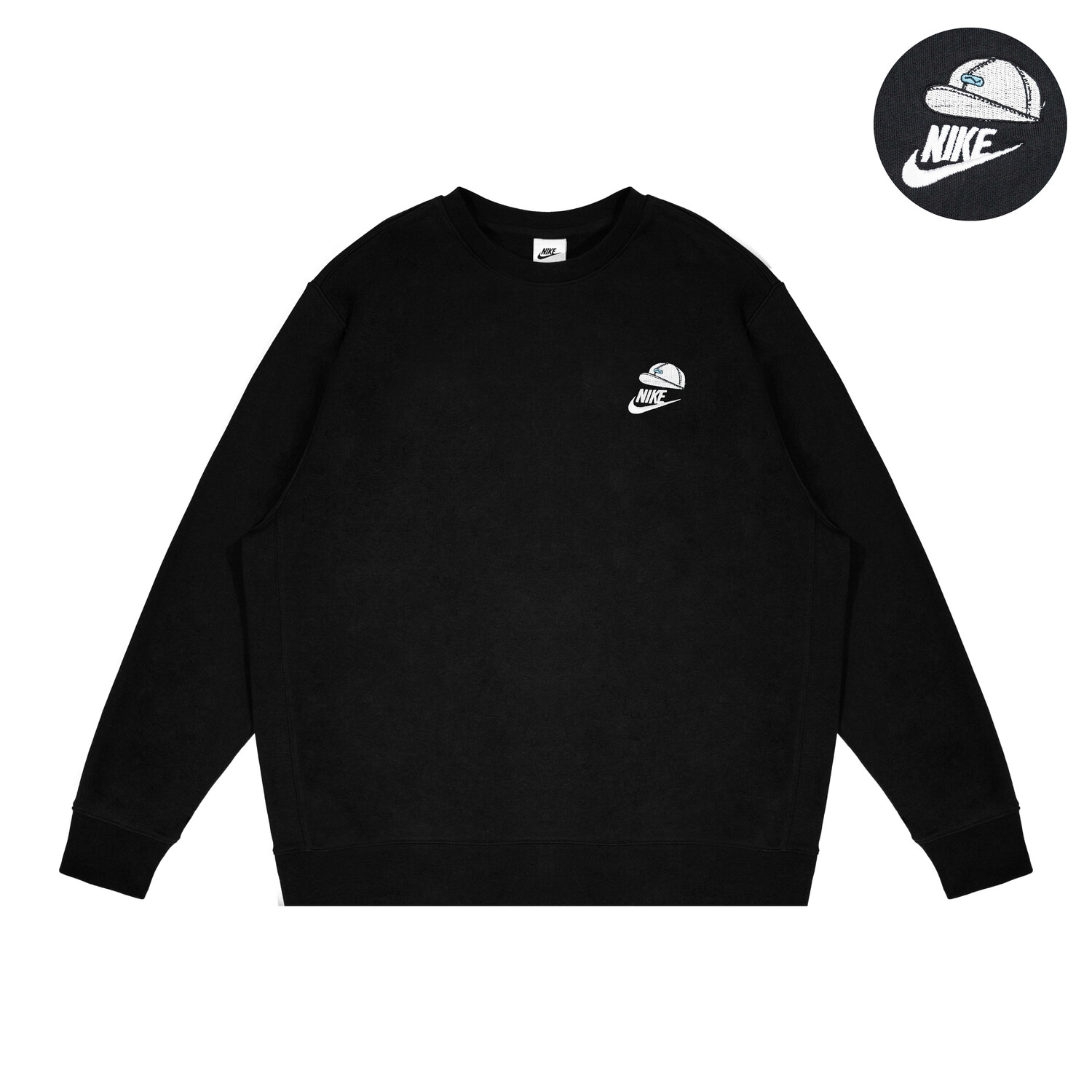 Толстовка унисекс черная Nike, черный
Толстовка унисекс черная Nike, черный