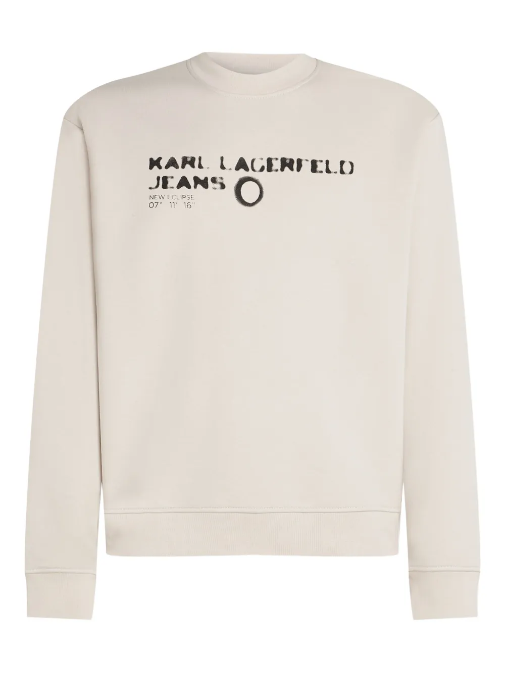 Толстовка Eclipse с логотипом Karl Lagerfeld Jeans, нейтральный 
Толстовка Eclipse с логотипом Karl Lagerfeld Jeans, нейтральный