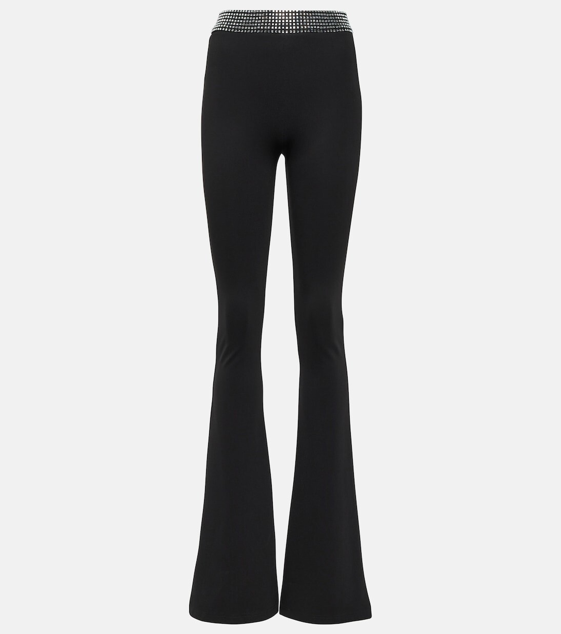 Расклешенные брюки из джерси с кристаллами David Koma, черный
Расклешенные брюки из джерси с кристаллами David Koma, черный