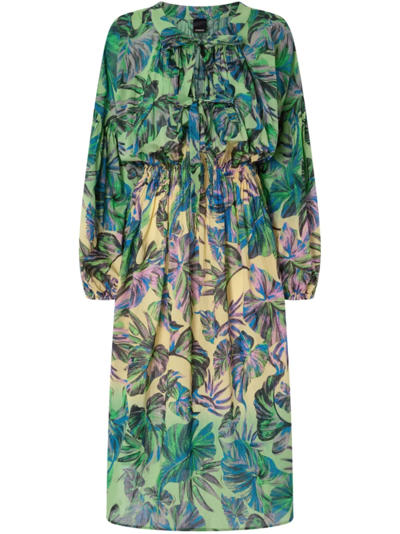 Платье PINKO с цветочным принтом, зеленый
Платье PINKO с цветочным принтом, зеленый
