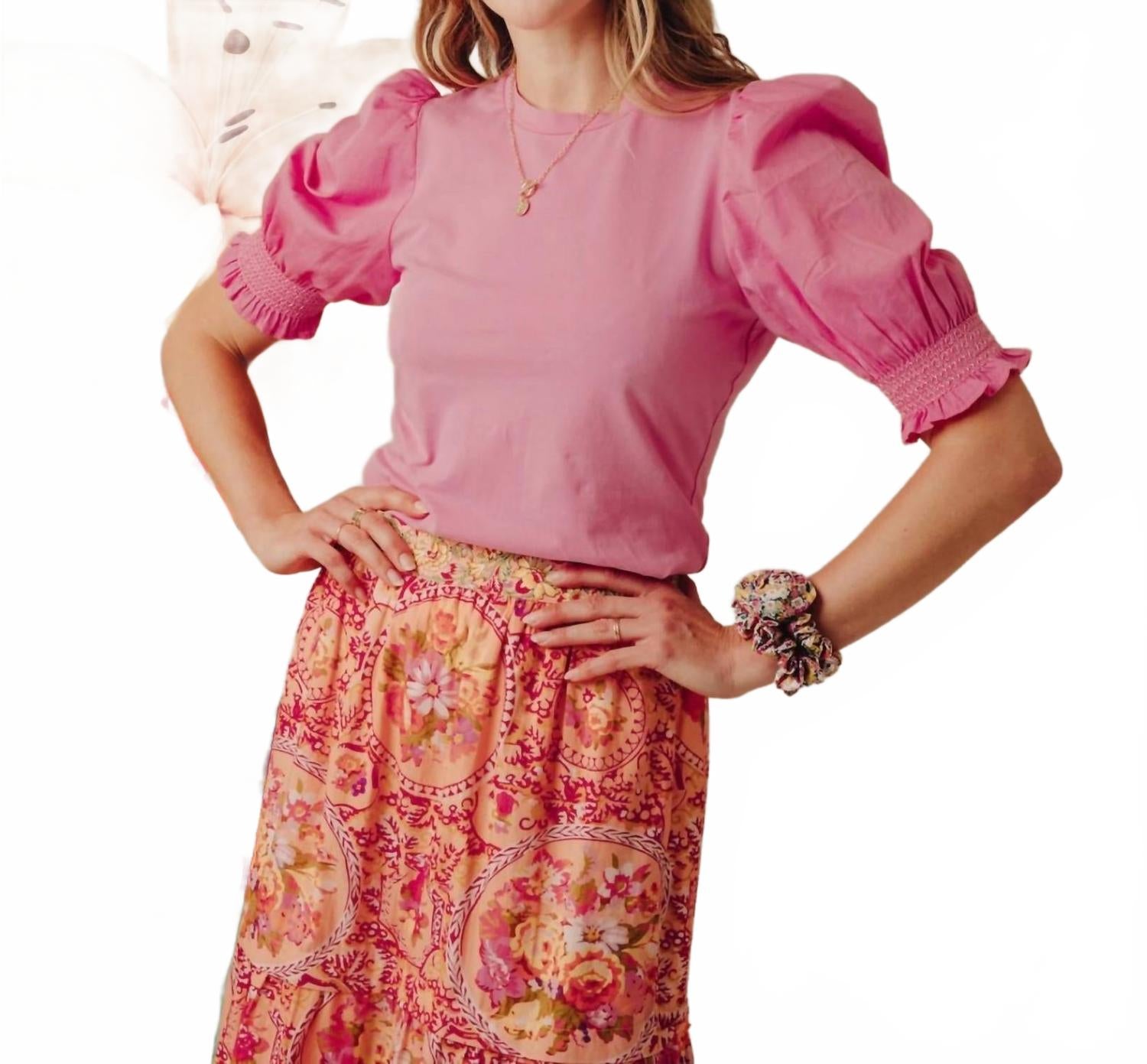 Рубашка Esme с коротким рукавом в призматическом розовом LOVE THE LABEL
Рубашка Esme с коротким рукавом в призматическом розовом LOVE THE LABEL