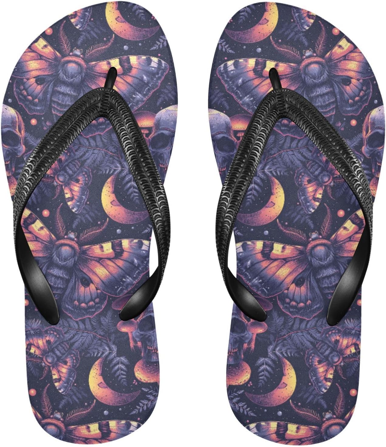 Мужские и женские шлепанцы MNSRUU черного цвета с готической луной, паутиной и летучими мышами, шлепанцы-сланцы для женщин, мужские сандалии, душевые тапочки, летние нескользящие шлепанцы для плавания, пляжа и ванной
Мужские и женские шлепанцы MNSRUU черного цвета с готической луной, паутиной и летучими мышами, шлепанцы-сланцы для женщин, мужские сандалии, душевые тапочки, летние нескользящие шлепанцы для плавания, пляжа и ванной