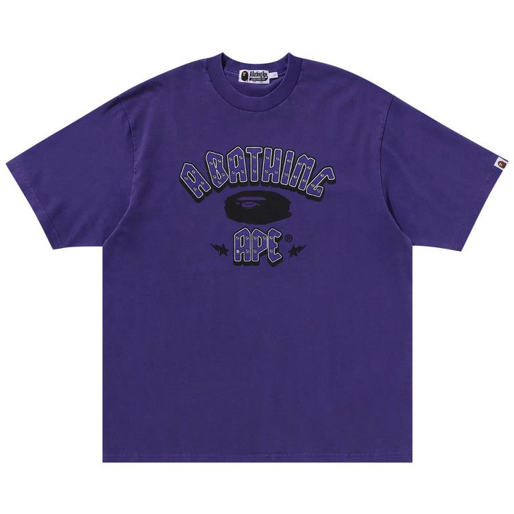Футболка BAPE Garment Dye Rhinestone Logo Relaxed Fit Tee, Purple
Футболка BAPE Garment Dye Rhinestone Logo Relaxed Fit Tee, Purple