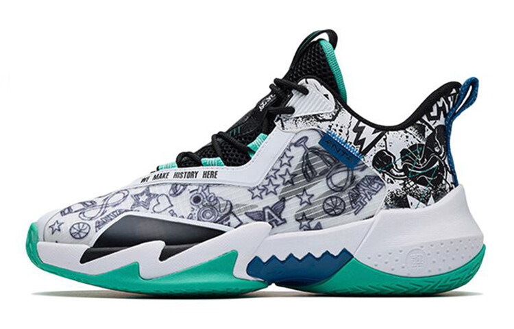 Детские баскетбольные кроссовки GS Mid-top черные/белые Anta Kids
Детские баскетбольные кроссовки GS Mid-top черные/белые Anta Kids