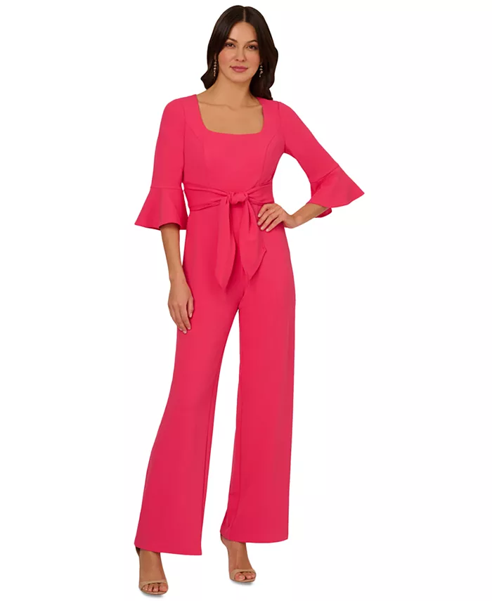 Женский комбинезон с запахом и расклешенными рукавами из трикотажного крепа Adrianna Papell, розовый
Женский комбинезон с запахом и расклешенными рукавами из трикотажного крепа Adrianna Papell, розовый