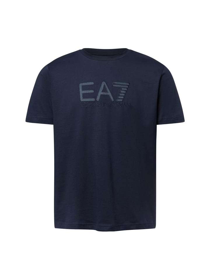 Футболка темно-синего цвета EA7
Футболка темно-синего цвета EA7