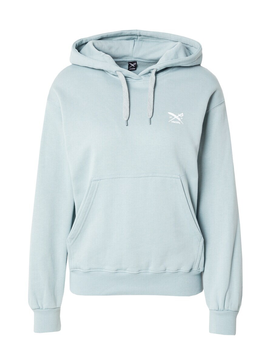 Толстовка с капюшоном Iriedaily Sweatshirt But Furious, светло-синий 
Толстовка с капюшоном Iriedaily Sweatshirt But Furious, светло-синий