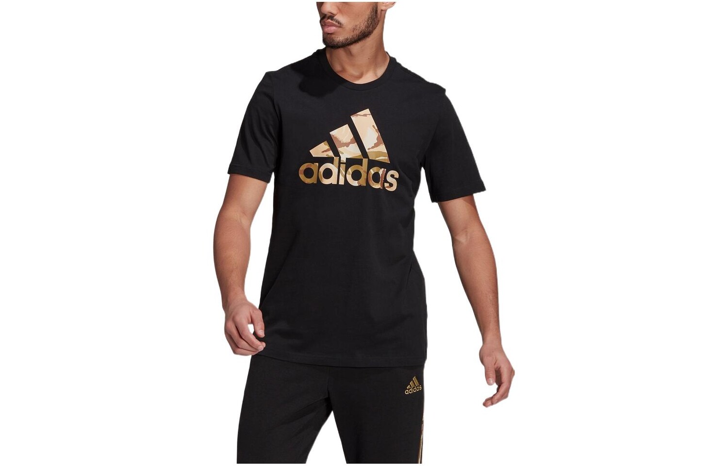 Футболка мужская черная Adidas, черный
Футболка мужская черная Adidas, черный