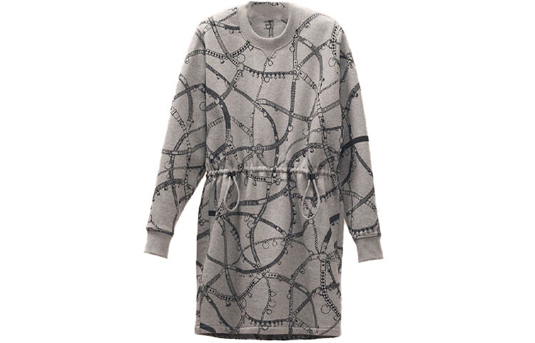 Платье с длинными рукавами Hermes, серый
Платье с длинными рукавами Hermes, серый