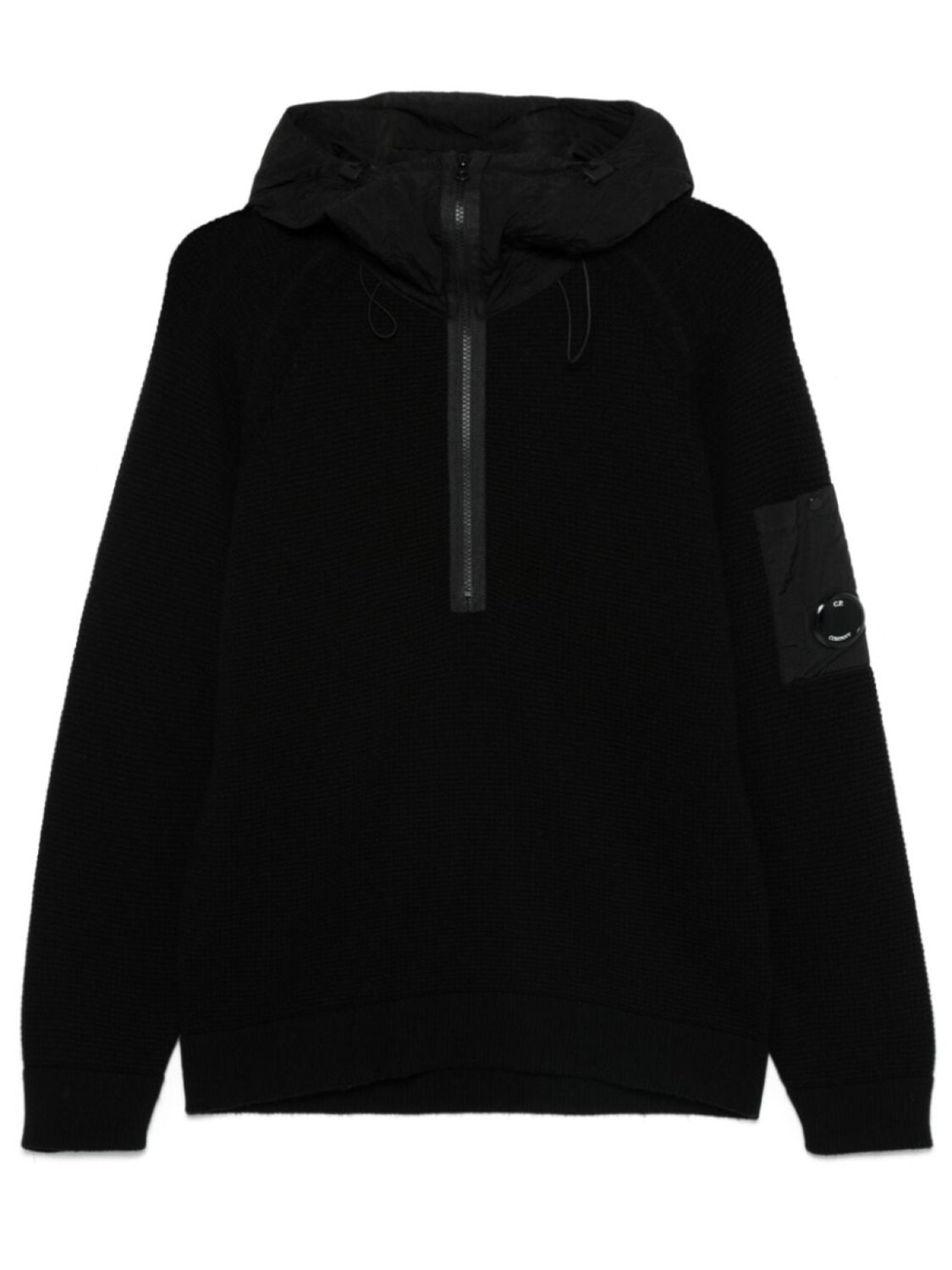 CP Company Трикотажная толстовка с капюшоном и линзами C.P. Company, черный 
CP Company Трикотажная толстовка с капюшоном и линзами C.P. Company, черный