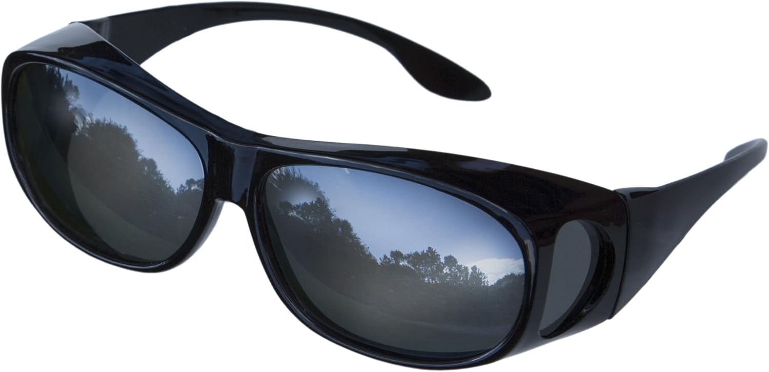 Солнцезащитные очки LensCovers с поляризованными линзами и обтекаемой формой | Надеваются поверх солнцезащитных очков | Надеваются поверх обычных очков, Medium Black Frame With Reflective Lens
Солнцезащитные очки LensCovers с поляризованными линзами и обтекаемой формой | Надеваются поверх солнцезащитных очков | Надеваются поверх обычных очков, Medium Black Frame With Reflective Lens