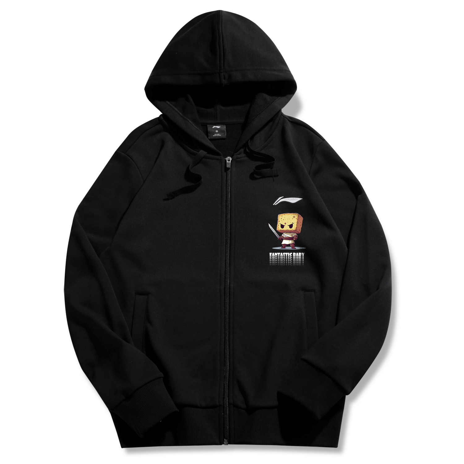 LINING Куртка унисекс черная, Black
LINING Куртка унисекс черная, Black