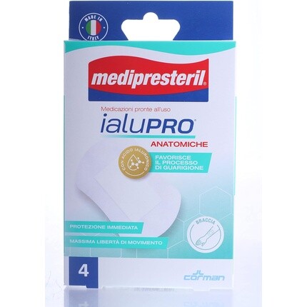 Анатомические повязки Medipresteril Ialupro для рук, 4 шт.
Анатомические повязки Medipresteril Ialupro для рук, 4 шт.