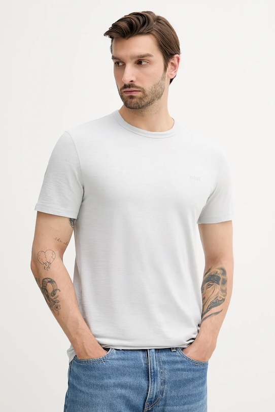 Хлопковая футболка Boss Orange, серый
Хлопковая футболка Boss Orange, серый