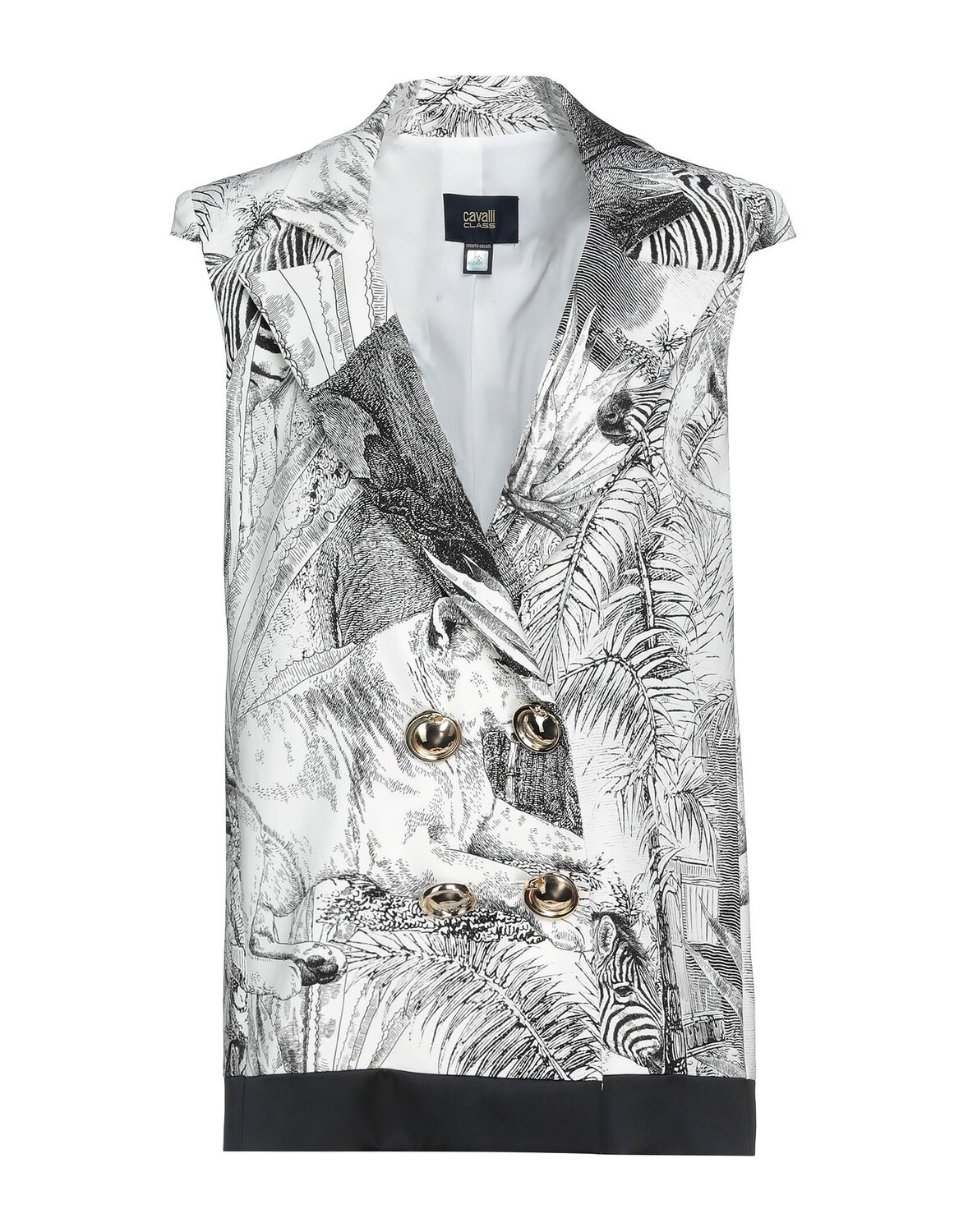 Блейзер Roberto Cavalli, белый 
Блейзер Roberto Cavalli, белый