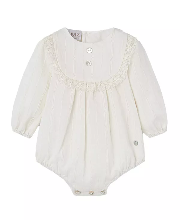 Комбинезон унисекс paz oi 25-26 - детский Paz Rodriguez, белый
Комбинезон унисекс paz oi 25-26 - детский Paz Rodriguez, белый