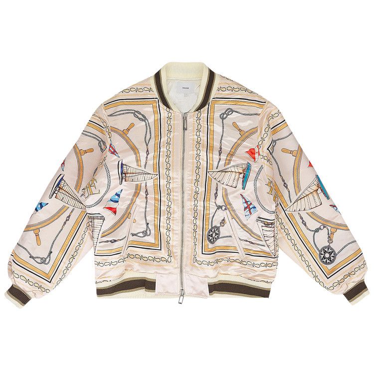 Куртка Rhude Nautica Satin Bomber 'Multicolor'
Куртка Rhude Nautica Satin Bomber 'Multicolor'