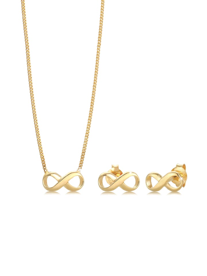 Elli Колье Schmuckset 925 Sterling Silber Infinity in Gold
Elli Колье Schmuckset 925 Sterling Silber Infinity in Gold