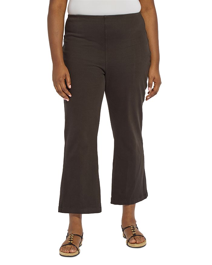 Высокие укороченные джинсы-бойфренды в черном цвете Lyssé Plus, зеленый
Высокие укороченные джинсы-бойфренды в черном цвете Lyssé Plus, зеленый