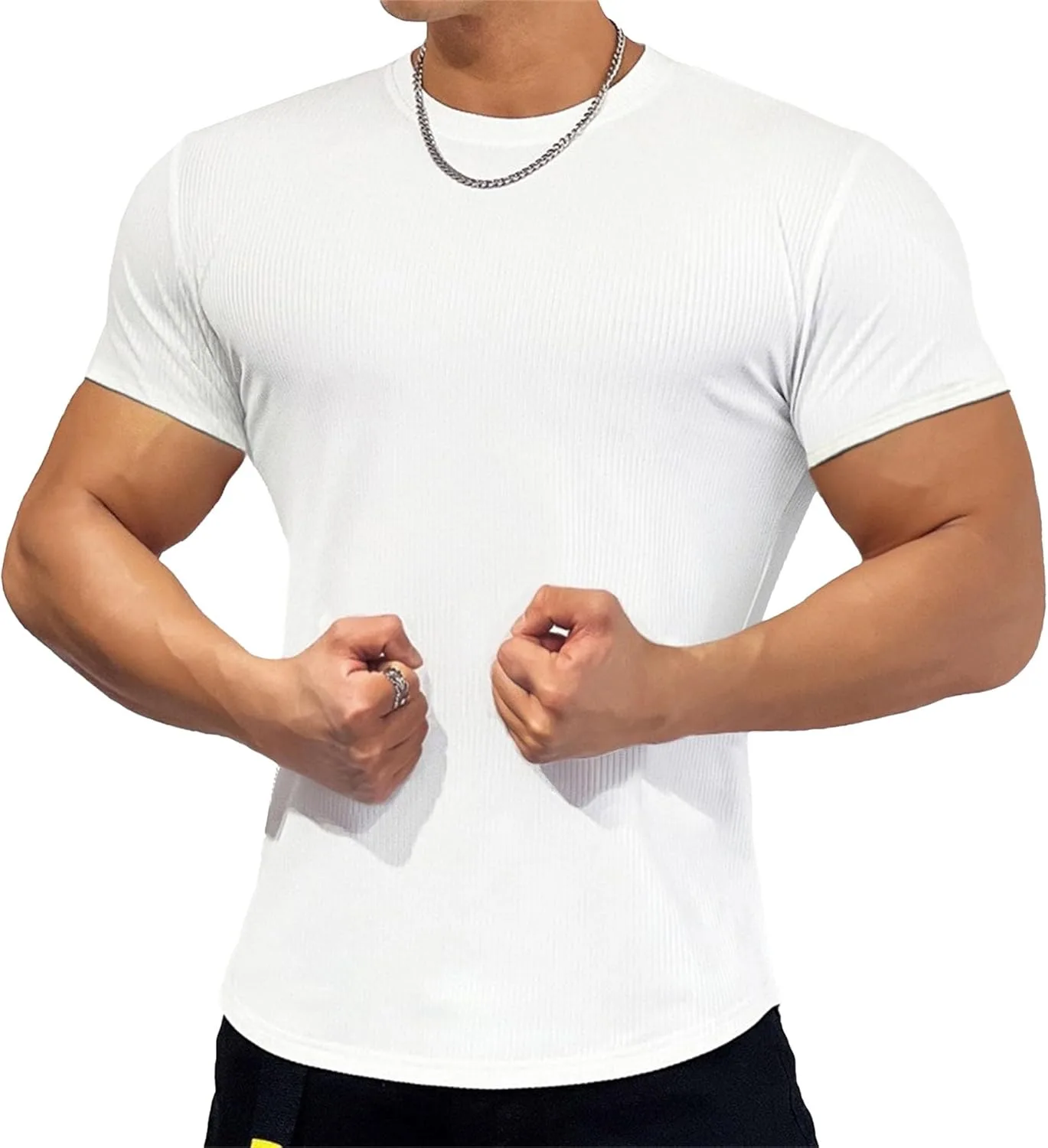 Мужская полосатая футболка Crewneck для тренировок Maiyifu-GJ
Мужская полосатая футболка Crewneck для тренировок Maiyifu-GJ