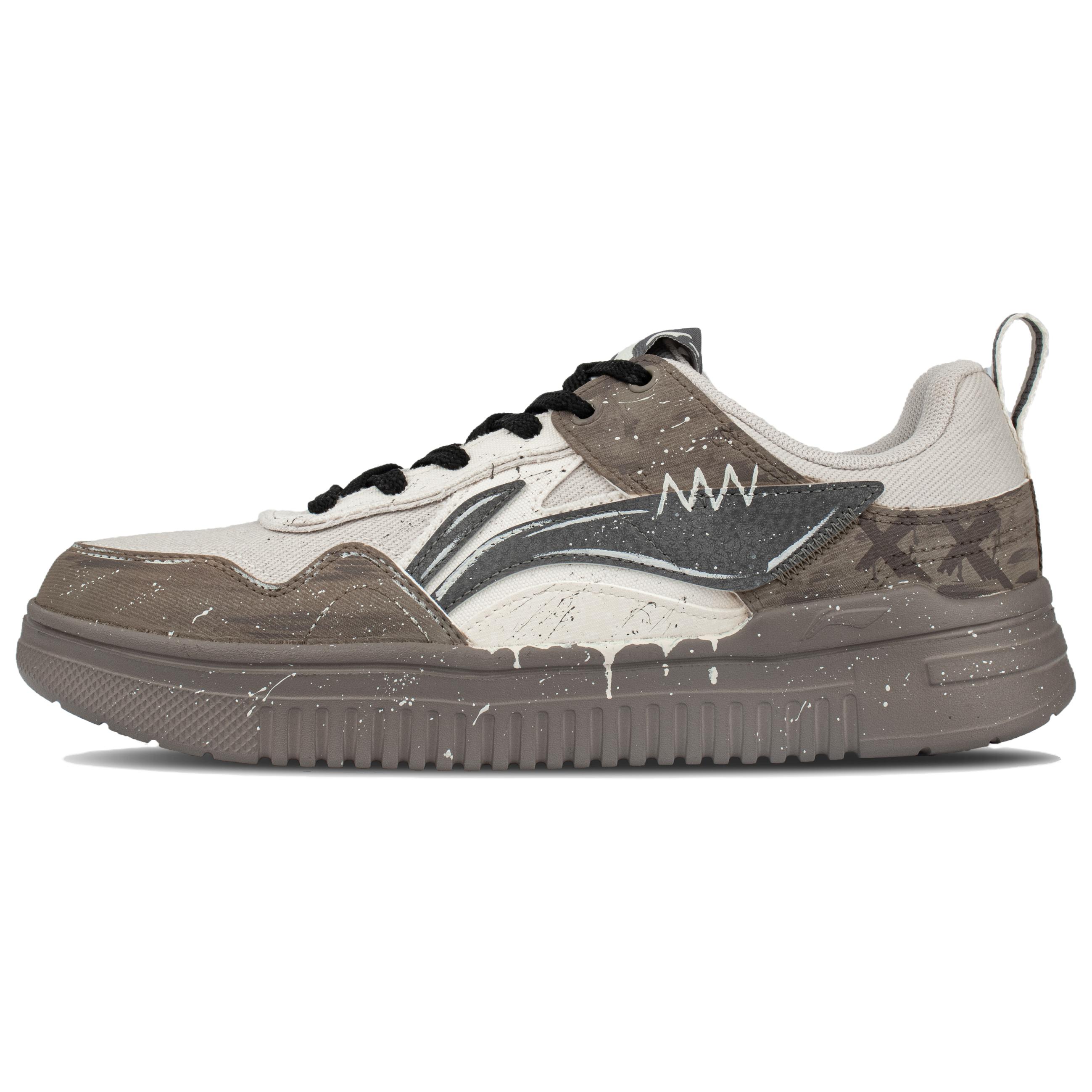 LINING Кроссовки для скейтбординга Qingyun с противоскользящим покрытием, износостойкие, бежево-коричневые, мужские
LINING Кроссовки для скейтбординга Qingyun с противоскользящим покрытием, износостойкие, бежево-коричневые, мужские