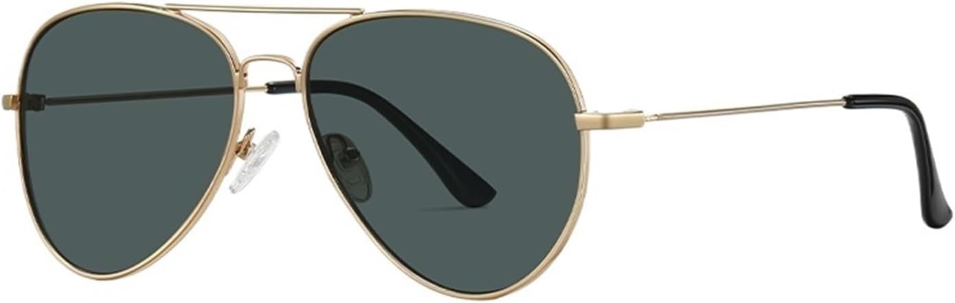 Солнцезащитные очки Rays UV400 для мужчин и женщин, металлическая оправа, подходят для пилотских очков, путешествий и вождения, обеспечивают защиту от солнца QOGANS, Gold G15 Green
Солнцезащитные очки Rays UV400 для мужчин и женщин, металлическая оправа, подходят для пилотских очков, путешествий и вождения, обеспечивают защиту от солнца QOGANS, Gold G15 Green