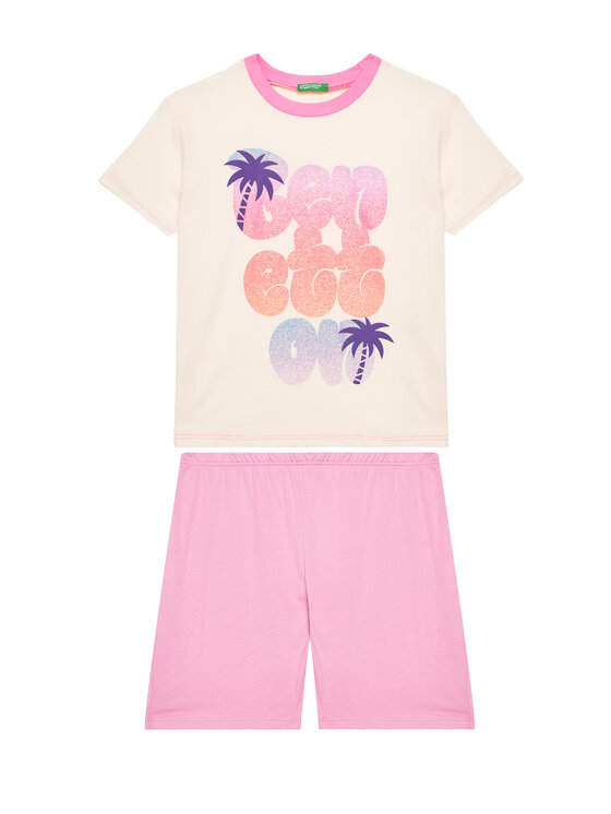 Пижама regular fit 30960P08O United Colors Of Benetton, розовый
Пижама regular fit 30960P08O United Colors Of Benetton, розовый