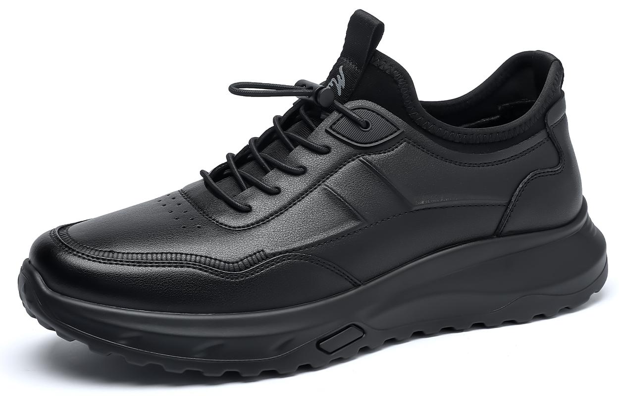 Mulinsen Легкие, износостойкие, повседневные туфли с низким верхом, мужские, черные
Mulinsen Легкие, износостойкие, повседневные туфли с низким верхом, мужские, черные