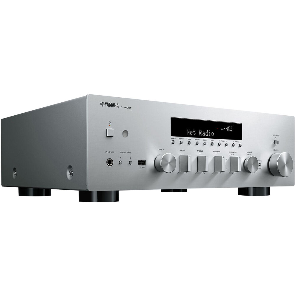 Ресивер Yamaha R-N600A 2.1-Channel Network A/V Receiver (Silver)
Ресивер Yamaha R-N600A 2.1-Channel Network A/V Receiver (Silver)
