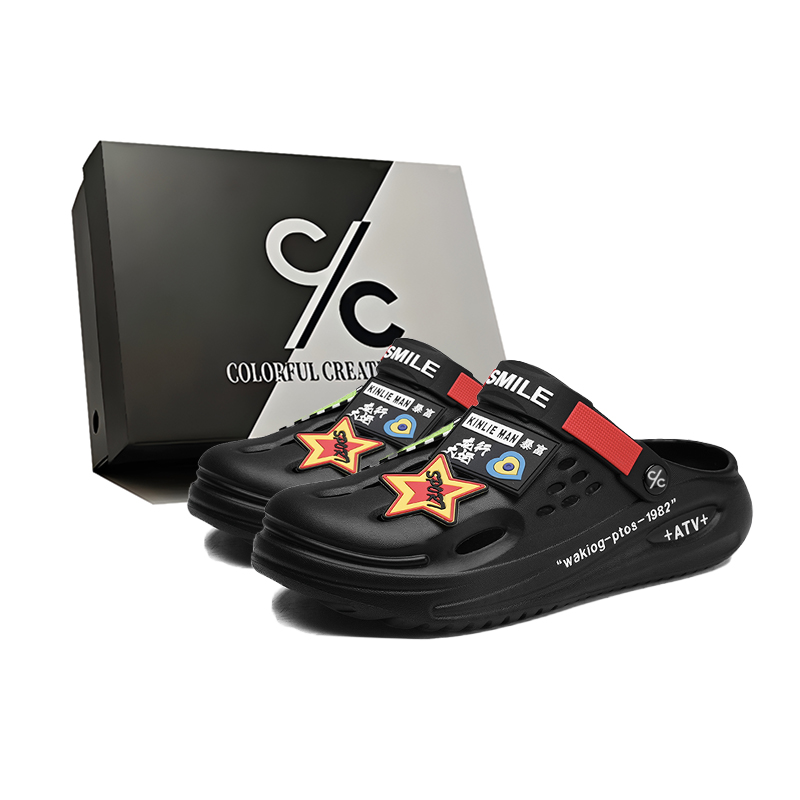 Сабо мужские Colorful Creations, Black
Сабо мужские Colorful Creations, Black