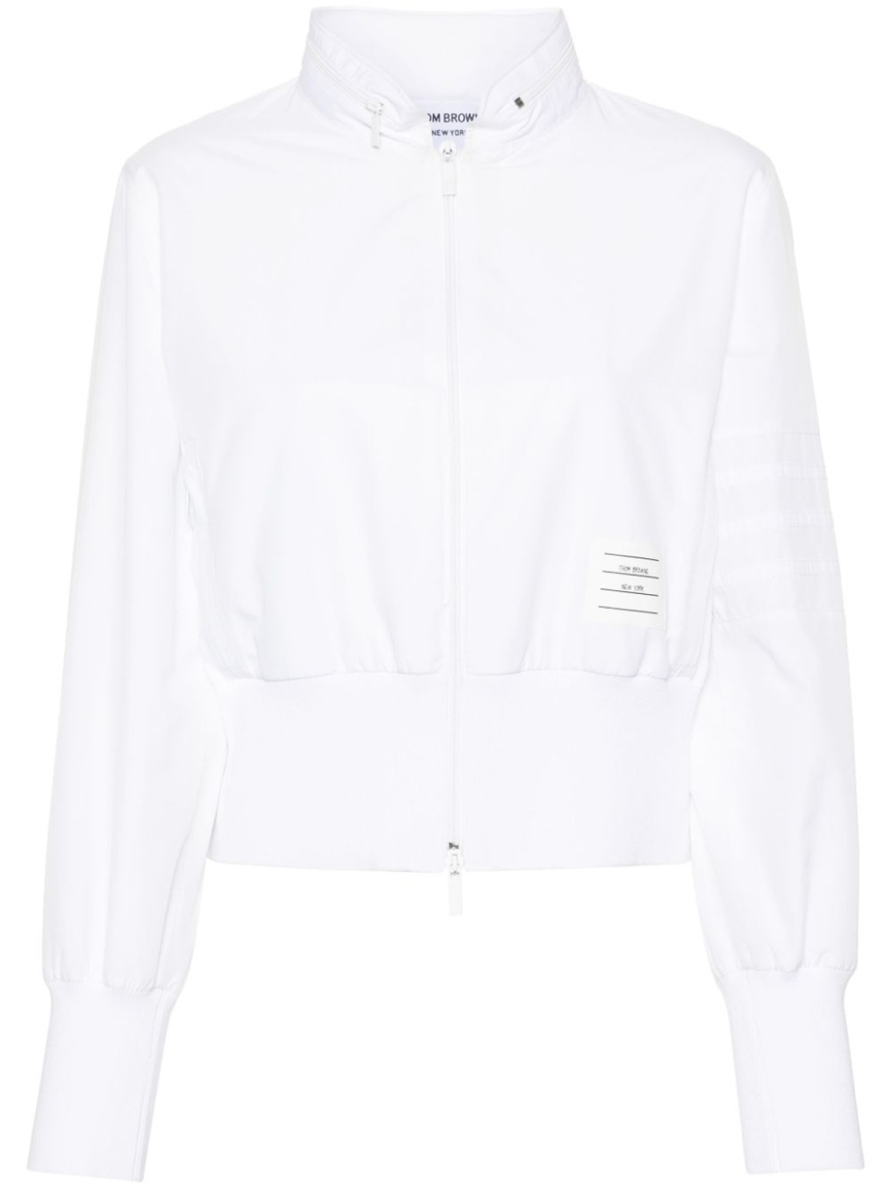 Thom Browne куртка с полосками 4-Bar, белый
Thom Browne куртка с полосками 4-Bar, белый