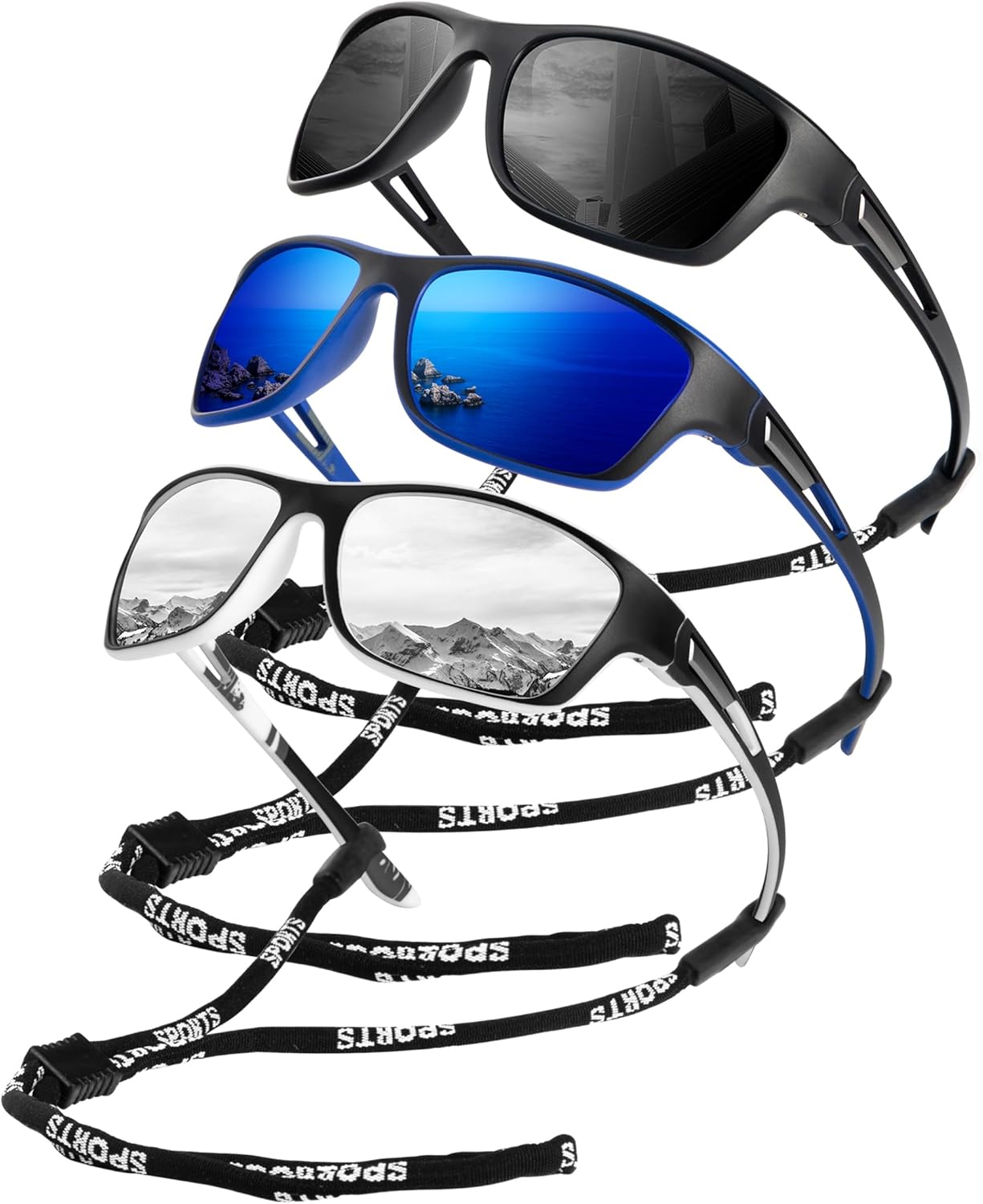 Поляризованные солнцезащитные очки KALIYADI для мужчин, спортивные солнцезащитные очки для вождения, езды на велосипеде и рыбалки с защитой от УФ-излучения, Matte Black/Dark Blue/Sliver
Поляризованные солнцезащитные очки KALIYADI для мужчин, спортивные солнцезащитные очки для вождения, езды на велосипеде и рыбалки с защитой от УФ-излучения, Matte Black/Dark Blue/Sliver