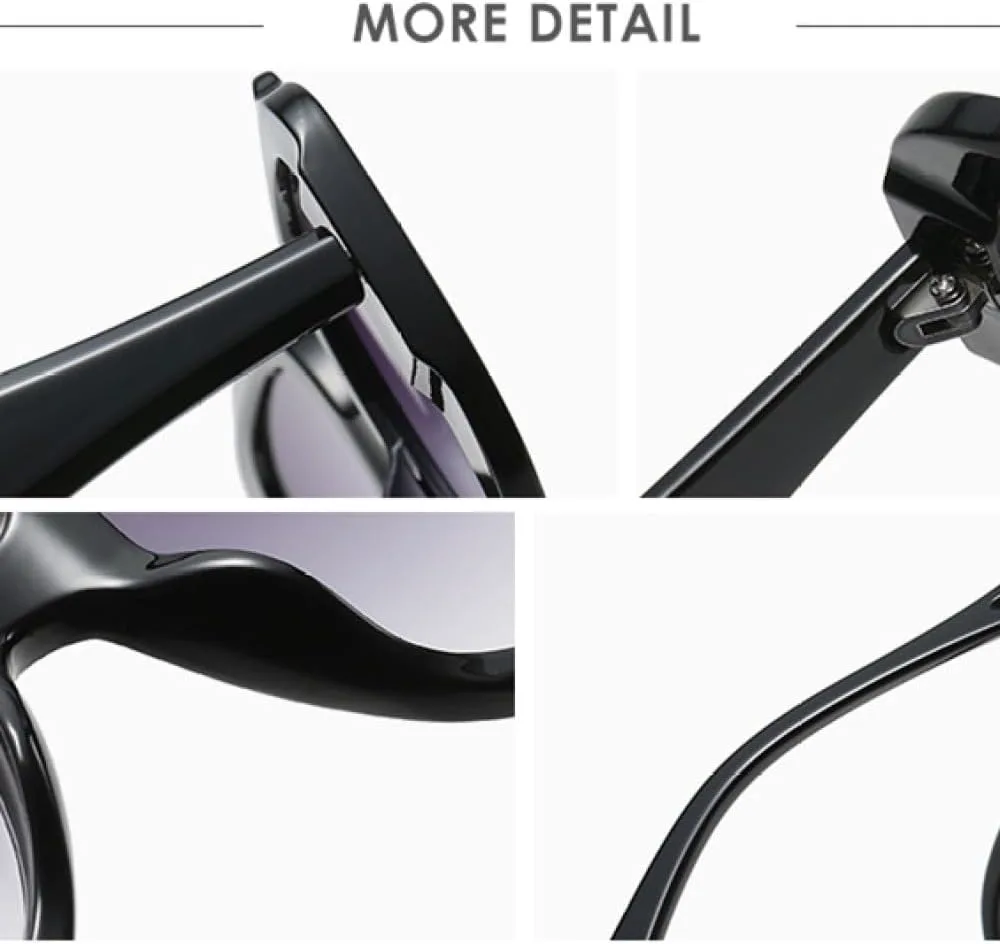 Ретро большие круглые солнцезащитные очки для женщин в зеленой оправе, винтажные солнцезащитные очки для мужчин и женщин с защитой от УФ-излучения UV400 TYUVIVO, C5
Ретро большие круглые солнцезащитные очки для женщин в зеленой оправе, винтажные солнцезащитные очки для мужчин и женщин с защитой от УФ-излучения UV400 TYUVIVO, C5