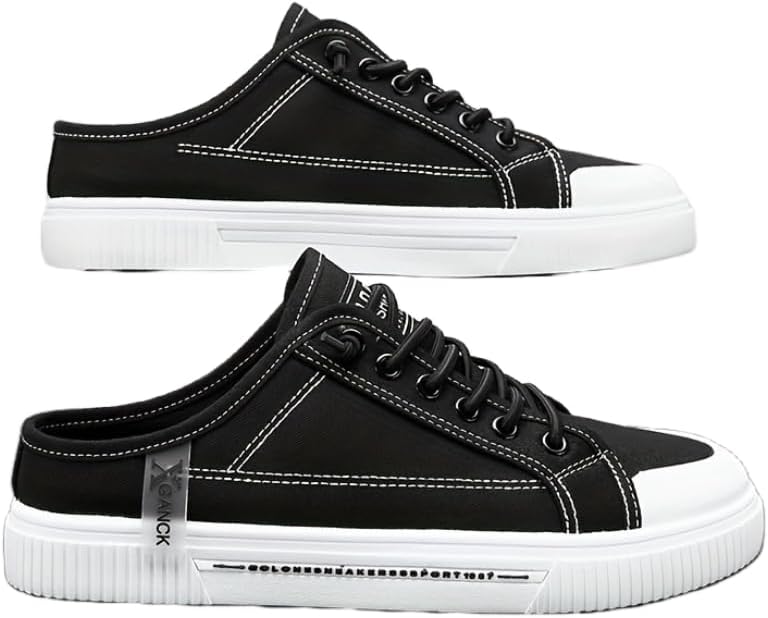 Дышащие мужские спортивные кроссовки на плоской подошве из холста - комфортная и легкая повседневная обувь, подходящая как для дома, так и для путешествий, подходит для весенне-летнего сезона Hoalox, белый/черный
Дышащие мужские спортивные кроссовки на плоской подошве из холста - комфортная и легкая повседневная обувь, подходящая как для дома, так и для путешествий, подходит для весенне-летнего сезона Hoalox, белый/черный