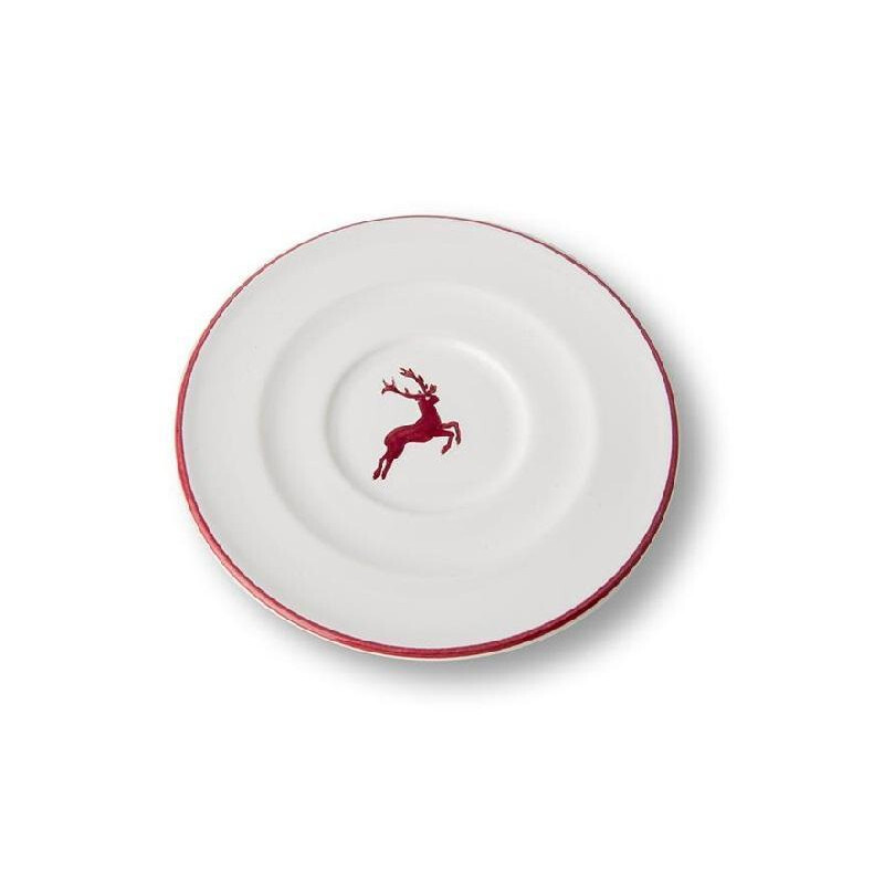 Блюдце для капучино Bordeaux Red Deer Gourmet d: 14 см Gmundner Keramik, бело-красный
Блюдце для капучино Bordeaux Red Deer Gourmet d: 14 см Gmundner Keramik, бело-красный