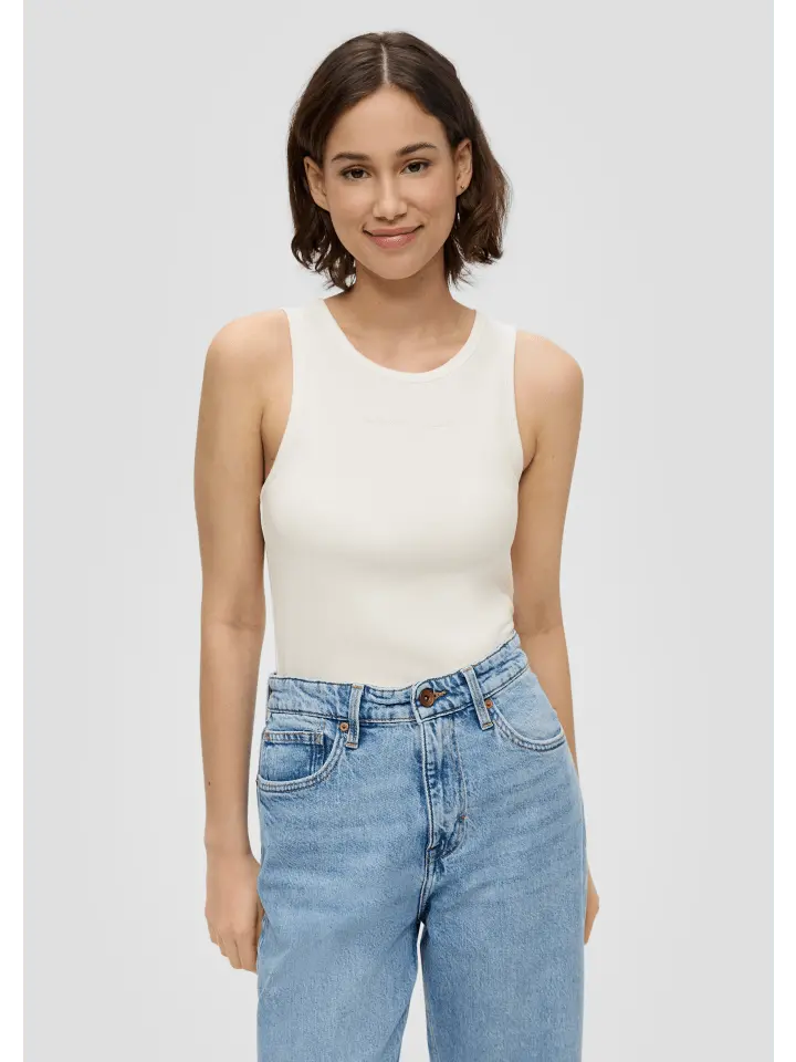 Футболка QS ärmellos, белый
Футболка QS ärmellos, белый